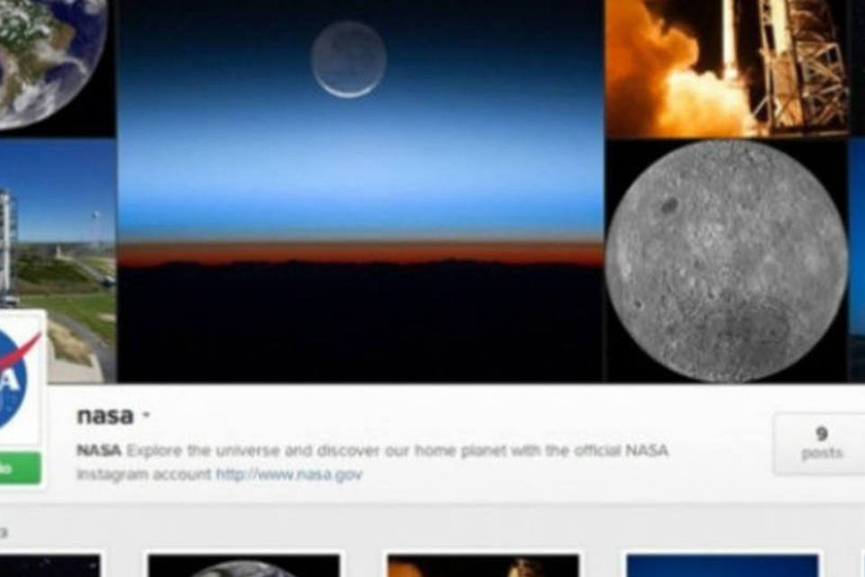 Em três dias, Instagram da NASA acumula 90 mil seguidores