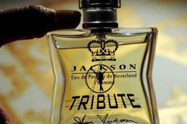 O perfume em homenagem a Michael Jackson: disputa na justiça (Gabriel Bouys/AFP)