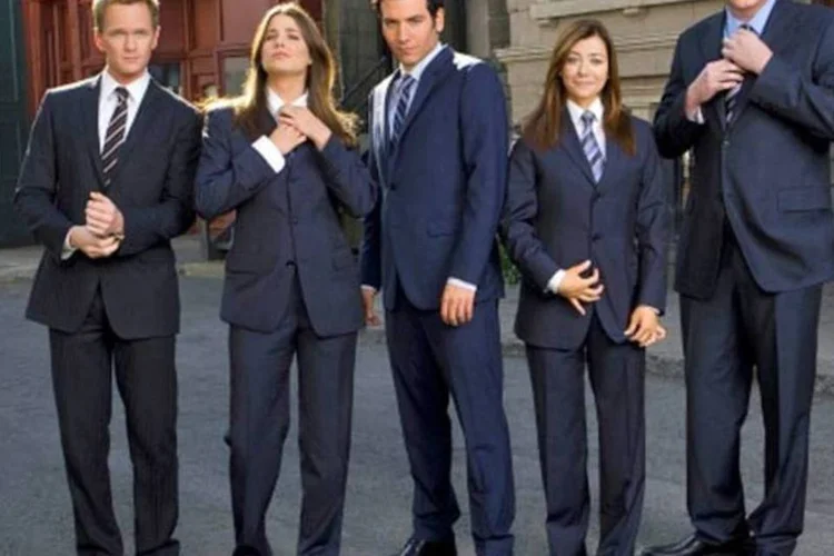 Personagens da série How I Met Your Mother, que narra a trajetória de um grupo de amigos dos 20 e poucos aos 30 anos (Divulgação/CBS)