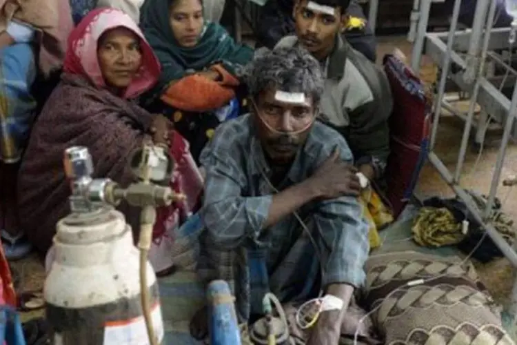 As vítimas moram em dez localidades da fronteira com Bangladesh (Dibyangshu Sarkar/AFP)