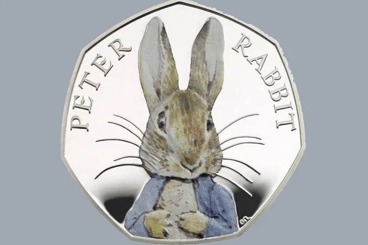 
	&quot;Peter Rabbit&quot;: tr&ecirc;s outras personagens de Beatrix Potter completar&atilde;o a s&eacute;rie especial
 (Royal Mint / AFP)