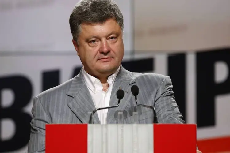 Petro Poroshenko: governo russo disse estar pronto para o diálogo com Pedro Poroshenko (David Mdzinarishvili/Reuters)