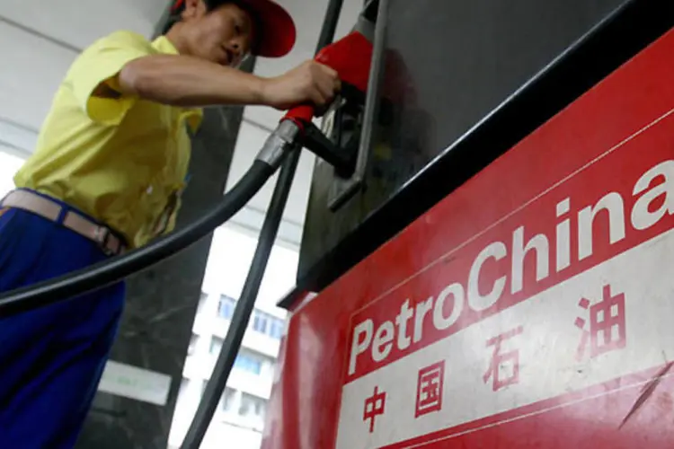 A Petrochina intensificará os esforços para desbloquear as reservas de gás de xisto inexploradas da China para atender à demanda de gás natural do país (Petrochina/Getty Images)