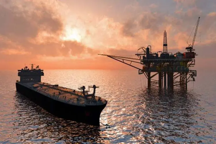 Petróleo (Plataformas de petróleo em alto mar)