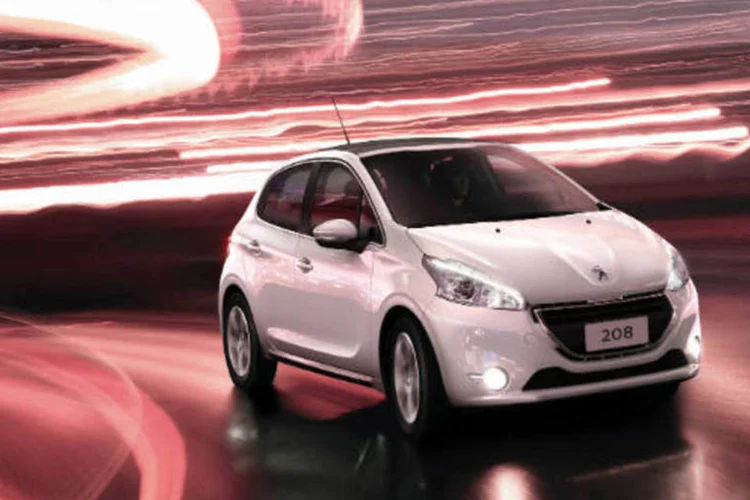 Peugeot 208, lançado no Salão do Automóvel de São Paulo 2012 (Divulgação)