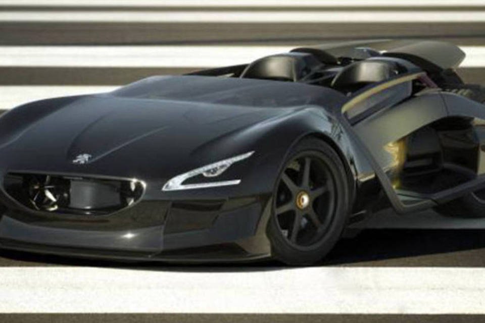 Peugeot cria carro elétrico superesportivo