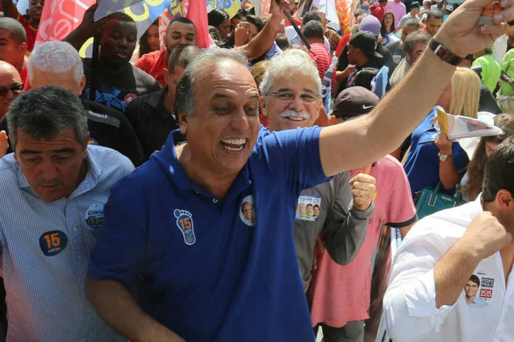 
	Luiz Fernando Pez&atilde;o (PMDB): favorito nas elei&ccedil;&otilde;es do Rio de Janeiro
 (Fernando Maia/ Pezão 15)