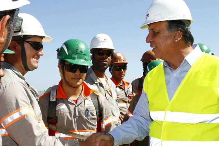 Pezão: ele ressaltou que regulação do uso da água do Jaguari cabe ao governo federal (Lucas Figueiredo/Divulgação)