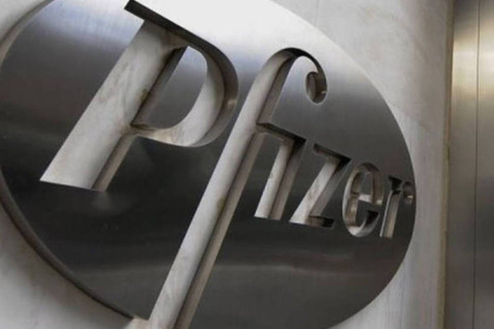 Lucro da Pfizer cai para US$ 3,21 bi no 3º trimestre