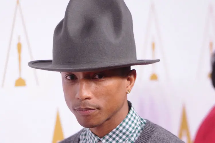 
	M&uacute;sico Pharrell Williams: a apresenta&ccedil;&atilde;o do vencedor do Grammy estava marcada para acontecer apesar da manifesta&ccedil;&atilde;o
 (Getty Images)