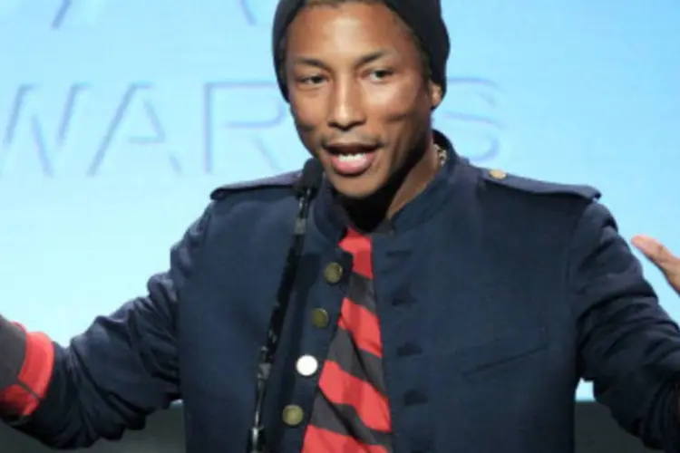 
	Pharrell Williams: cantor, de 40 anos, ir&aacute; integrar o j&uacute;ri do programa no lugar de Cee Lo Green
 (Getty Images)