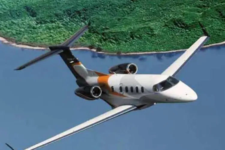 Phenom 300: o avião conquistou o bilionário dono da Amil (Divulgação)