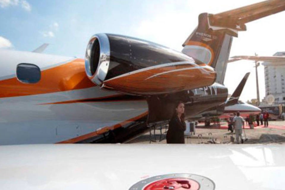 Embraer entrega menos aviões em 2011 que em 2010