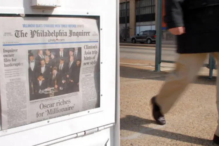Philadelphia Inquirer: jornal foi vendido por US$ 55 milhões (Getty Images)