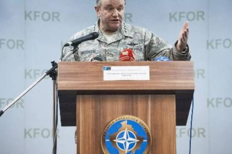 O comandante das forças da Otan na Europa, Philip Breedlove: "vemos que a Crimeia tornou-se uma plataforma de projeção militar" (Armend Nimani/AFP)