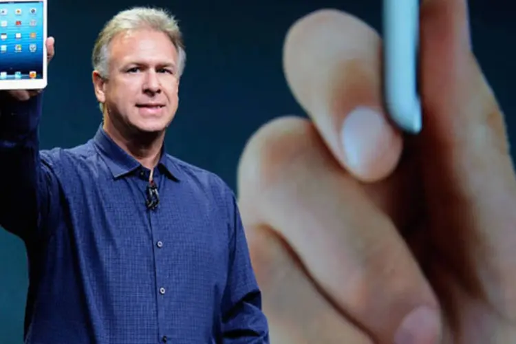 Phil Schiller, vice-presidente de Marketing da Apple, apresenta o iPad mini (Kevork Djansezian/Getty Images)