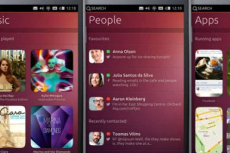 Aparelhos com sistema Ubuntu OS: plataforma é uma das favoritas na computação open source (Reprodução)