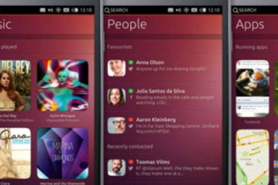 Smartphone com Ubuntu OS chega em outubro