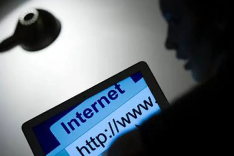 Internet: 92% dos americanos totalmente desconectados afirmaram que não têm a intenção de usar a internet num futuro próximo (Lionel Bonaventure/AFP)