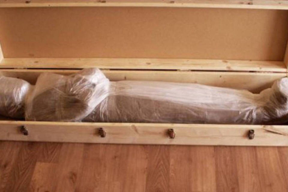 Misteriosa múmia achada na Alemanha era de plástico