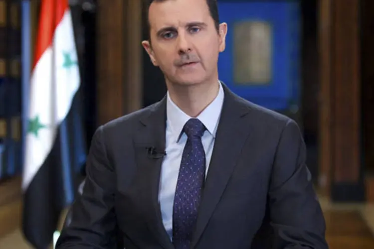 Bashar al-Assad, presidente sírio: Assad também se mostrou cético sobre o resultado de uma cúpula em Genebra sobre a Síria (SANA/Handout via Reuters)
