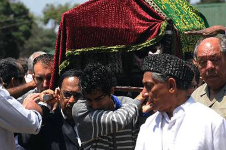 Cerimônia fúnebre de uma das vítimas do massacre do shopping Westgate: balanço aponta ao menos 61 civis mortos, além de seis membros das forças de segurança e cinco criminosos (Simon Maina/AFP)