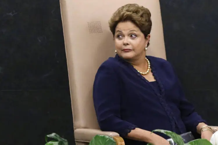 
	A presidente Dilma Rousseff: &quot;Eu n&atilde;o tenho de pensar na pr&oacute;xima elei&ccedil;&atilde;o&quot;
 (Mike Segar/Reuters)