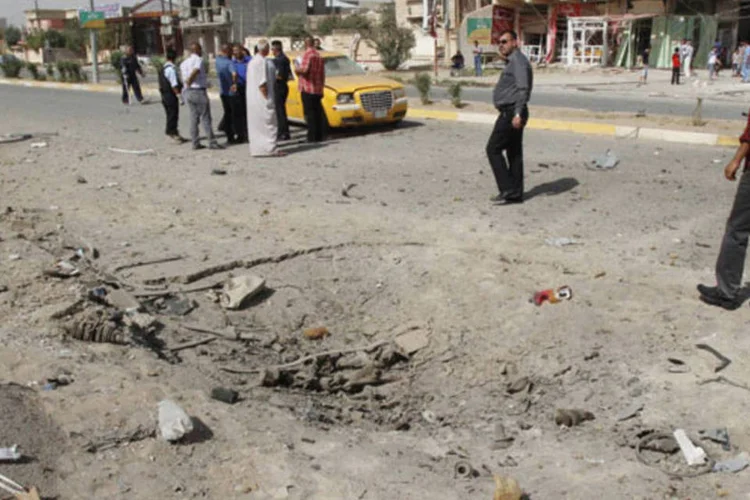 
	&Aacute;rea de Kirkuk, no Iraque: reforma do oleoduto atacado deve durar entre um e tr&ecirc;s dias, dizem fontes
 (Ako Rasheed /Reuters)