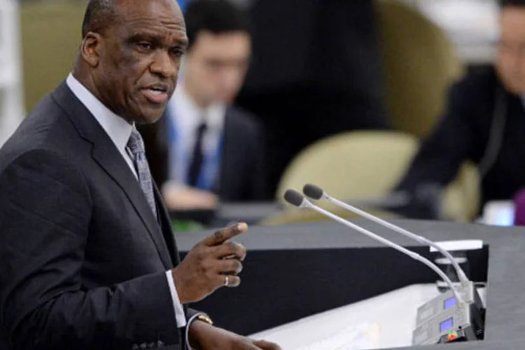 O presidente da Assembleia-Geral da ONU de 2013, John Ashe: "nós somos os únicos responsáveis por encontrar um terreno comum", disse (Getty Images)
