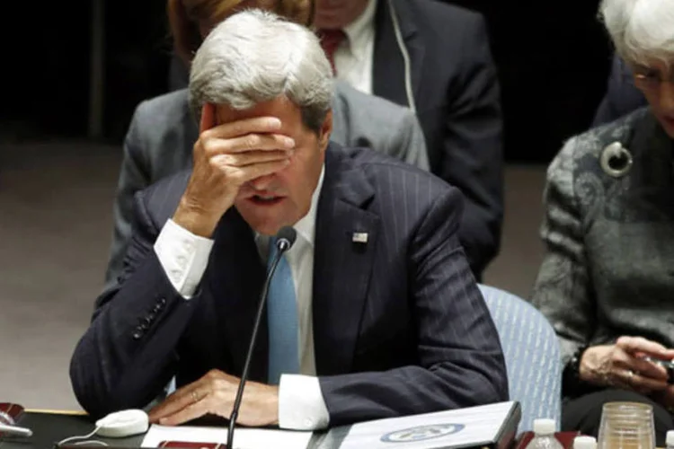 John Kerry, secretário de Estado americano: Kerry alertou, porém, que aproximação requer primeiro ações concretas por parte de Teerã (Adrees Latif/Reuters)