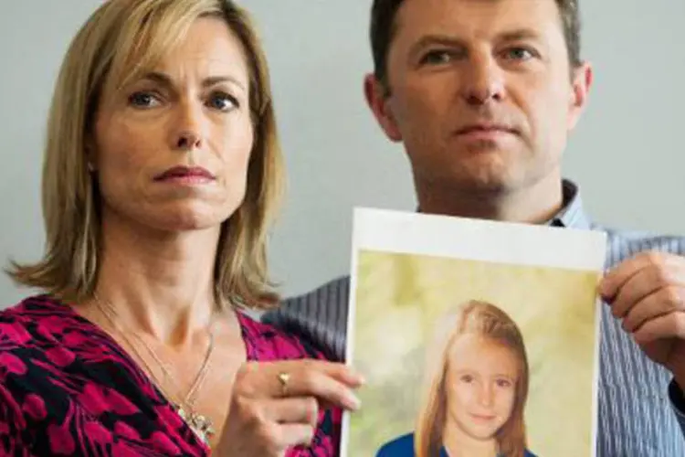 Os pais da menina desaparecida Madeleine McCann: dos 41 suspeitos, 15 são britânicos, embora ninguém tenha sido acusado até agora, segundo polícia (Leon Neal/AFP)