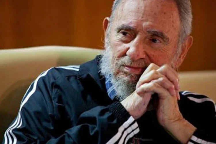 O líder cubano Fidel Castro: aniversário é celebrado com shows e lançamento de livros, mas sem atividades oficiais, segundo imprensa  cubana (Roberto Chile/AFP)