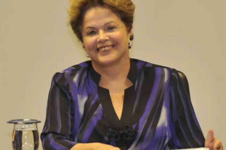 Dilma Rousseff: ela será a primeira chefe de Estado a cumprimentar Cartes (José Cruz/ABr)