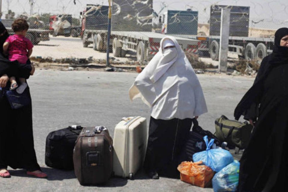 Egito fecha fronteira com Gaza pela situação de violência