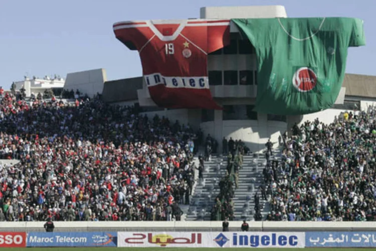 
	Futebol no Marrocos:&nbsp;&uacute;ltima edi&ccedil;&atilde;o do Mundial de Clubes, em dezembro, tamb&eacute;m foi disputada no Marrocos (em Marrakech e em Agadir), e o Bayern de Munique se sagrou campe&atilde;o
 (Wikimedia Commons)