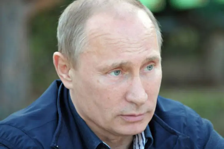 
	Presidente russo Vladimir Putin: &quot;a iniciativa de estabelecer um fundo cambial dos Brics est&aacute; em seu est&aacute;gio final&quot;
 (Aleksey Nikolskyi/RIA Novosti/Kremlin/Reuters)