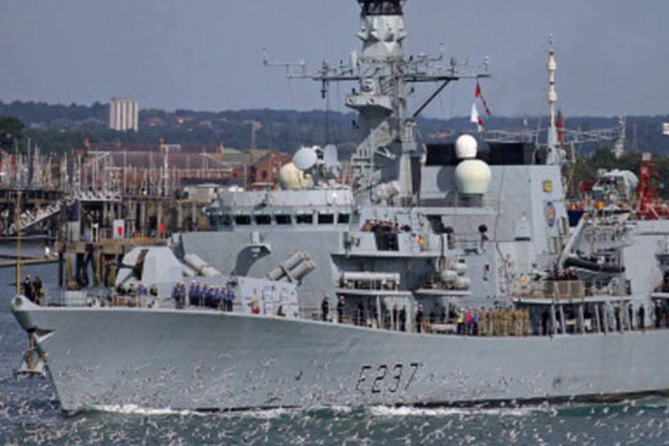 Fragata britânica chegará a Gibraltar na segunda-feira