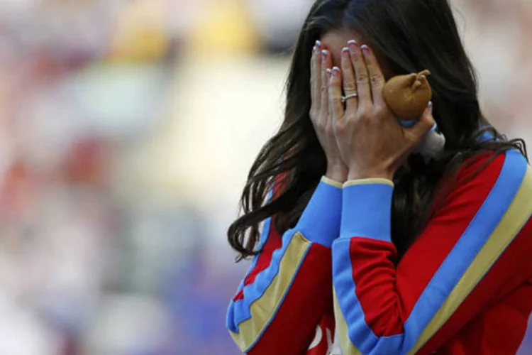 Yelena Isinbayeva, campeã mundial do salto com vara: "sou contra qualquer discriminação contra os gays por razão de sua sexualidade", disse (Denis Balibouse/Reuters)