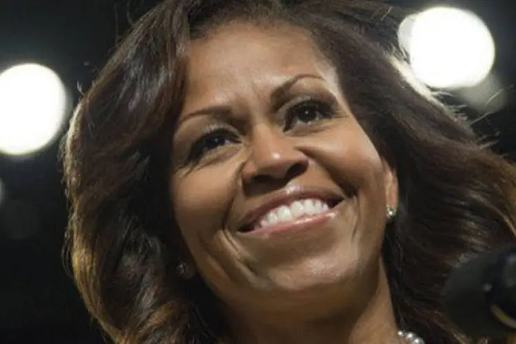 
	Michelle Obama: Casa Branca usa a &aacute;rea reservada para a primeira-dama no plen&aacute;rio da C&acirc;mara dos Deputados durante o discurso anual do presidente para destacar pessoas e temas importantes para ela e para o governo
 (Jim Watson/AFP)