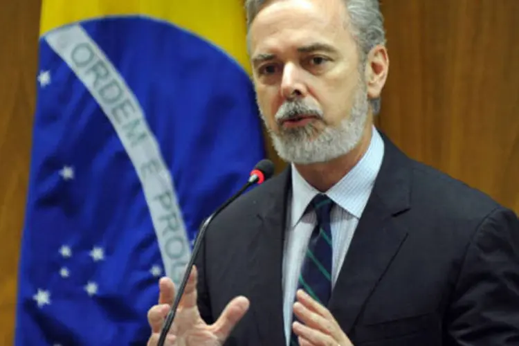 O ministro das Relações Exteriores, Antônio Patriota: "autoridades brasileiras e britânicas continuarão em contato sobre este assunto", disse porta-voz britânico (Getty Images)