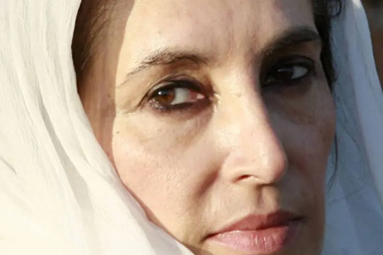 Ex-primeira-ministra do Paquistão, Benazir Bhutto: ela morreu em atentado não assumido em dezembro de 2007 (Mian Khursheed//Reuters)