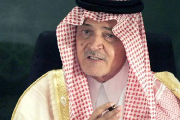 O ministro saudita das Relações Exteriores, Saud al-Faisal: Arábia Saudita apoiou golpe que derrubou o presidente Mohamed Mursi (AFP)