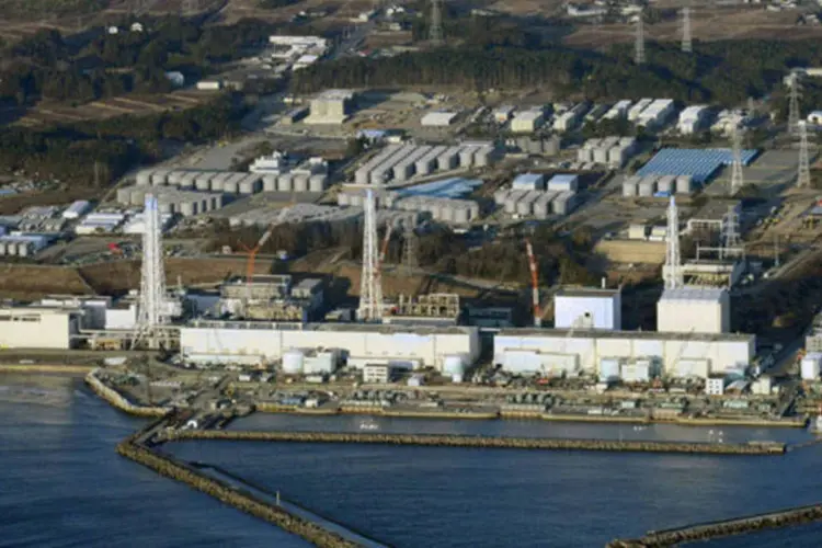 
	Vista a&eacute;rea da Central de Fukushima: central&nbsp;n&atilde;o &eacute; problema para T&oacute;quio al&eacute;m dos &quot;rumores dos meios de comunica&ccedil;&atilde;o&quot;, segundo delega&ccedil;&atilde;o
 (Kyodo/Files/Reuters)