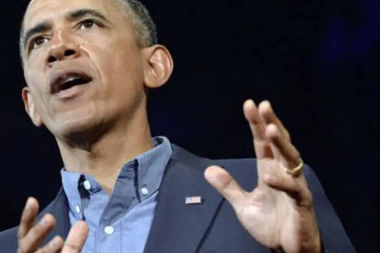 
	Barack Obama: presidente&nbsp;assegurou que seu Governo tem&nbsp;&quot;uma estrat&eacute;gia mais ampla&quot;&nbsp;para&nbsp;&quot;melhorar a capacidade da oposi&ccedil;&atilde;o&quot;&nbsp;na S&iacute;ria&nbsp;
 (Jewel Samad/AFP)