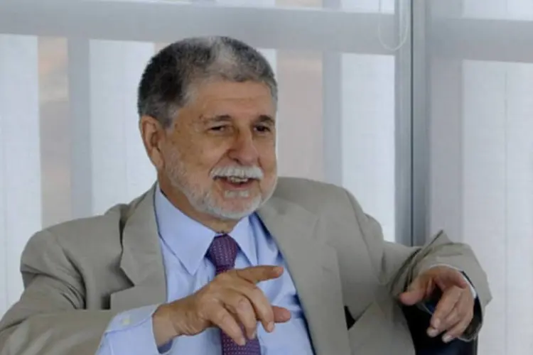 O ministro da Defesa, Celso Amorim: nos dias em que passou na Turquia, Amorim conversou com políticos e empresários (Wilson Dias/ABr)