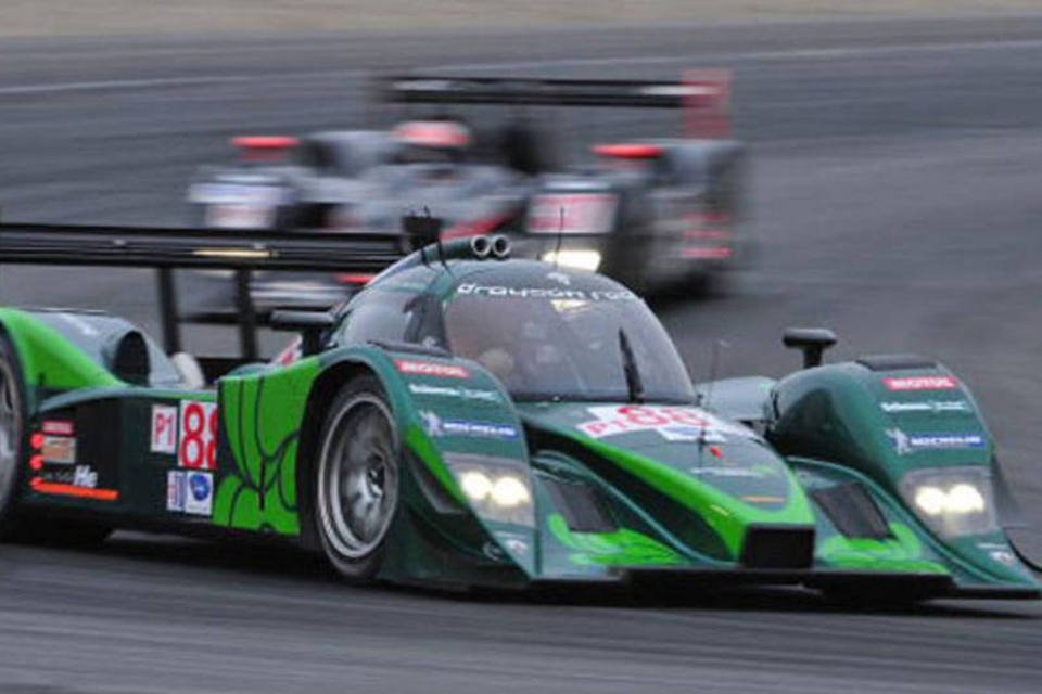 Carro da Drayson Racing, uma das equipes da Fórmula E: carros da modalidade podem alcançar mais de 220 km/h (Getty Images)