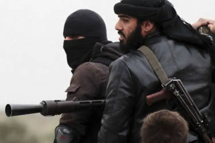 Grupo jihadista Al-Nosra: grupo havia prometido vingança pelo ataque químico feito na Síria (Guillaume Briquet/AFP)