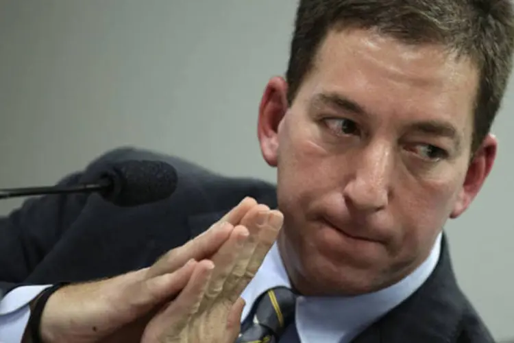 
	Glenn Greenwald: segundo o jornalista, Edward Snowden est&aacute; bem
 (Ueslei Marcelino/Reuters)