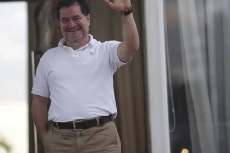 
	Roger Pinto Molina: senador estava asilado h&aacute; mais de um ano na Embaixada brasileira em La Paz quando fugiu para o Brasil
 (Ueslei Marcelino/Reuters)