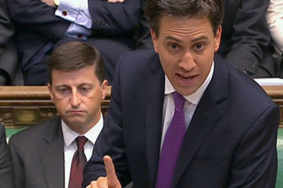 
	Ed Miliband, l&iacute;der do Partido Trabalhista e candidato ao posto de primeiro-ministro
 (UK Parliament via Reuters)